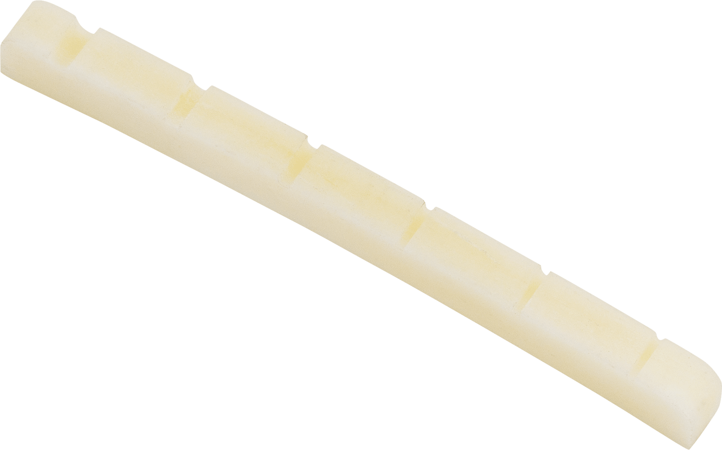 Pre-Slotted Genuine Bone Nut For Electric Guitar, 9.5" Radius