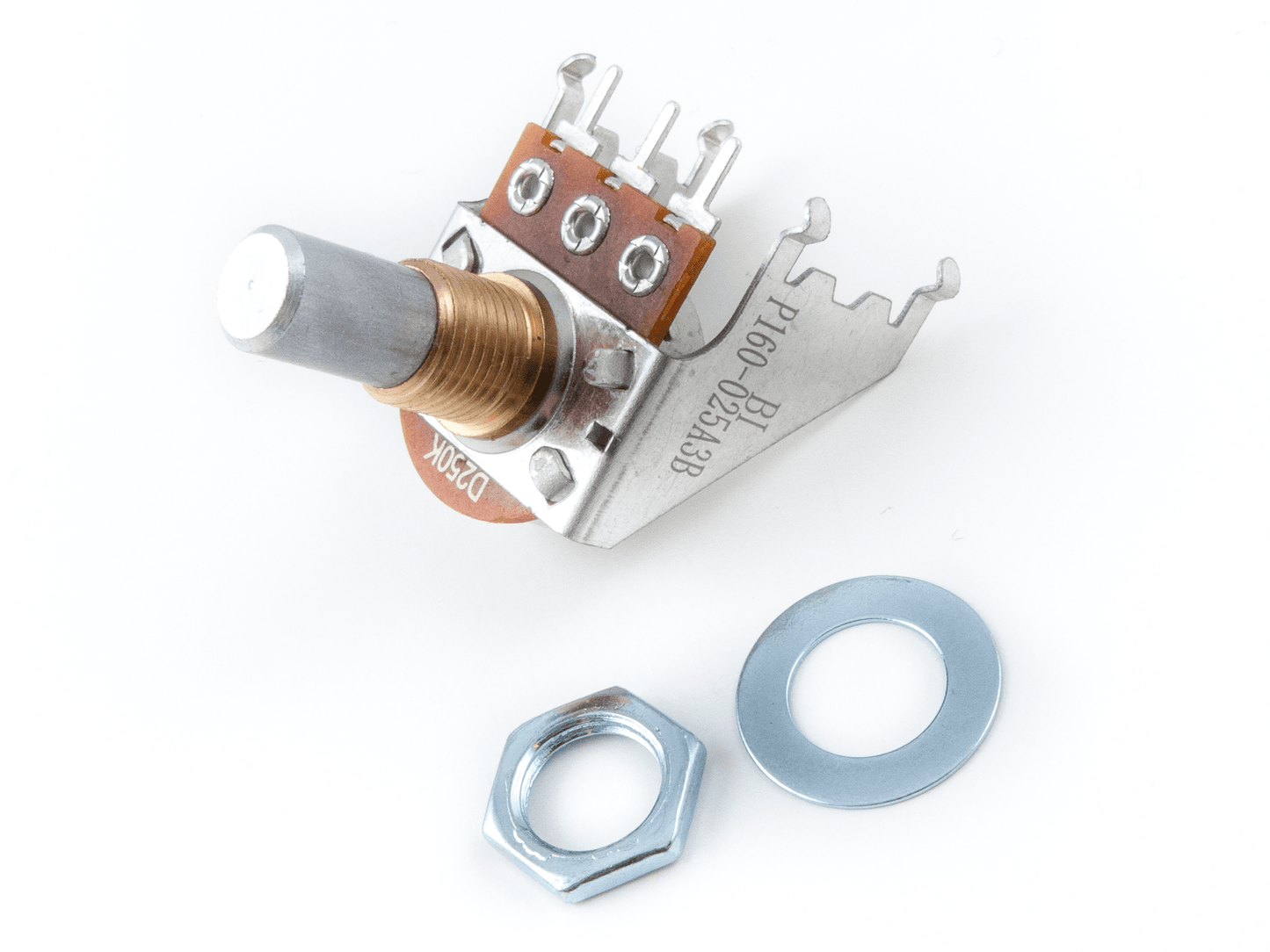 250K Audio Taper Snap-In Potentiometer
