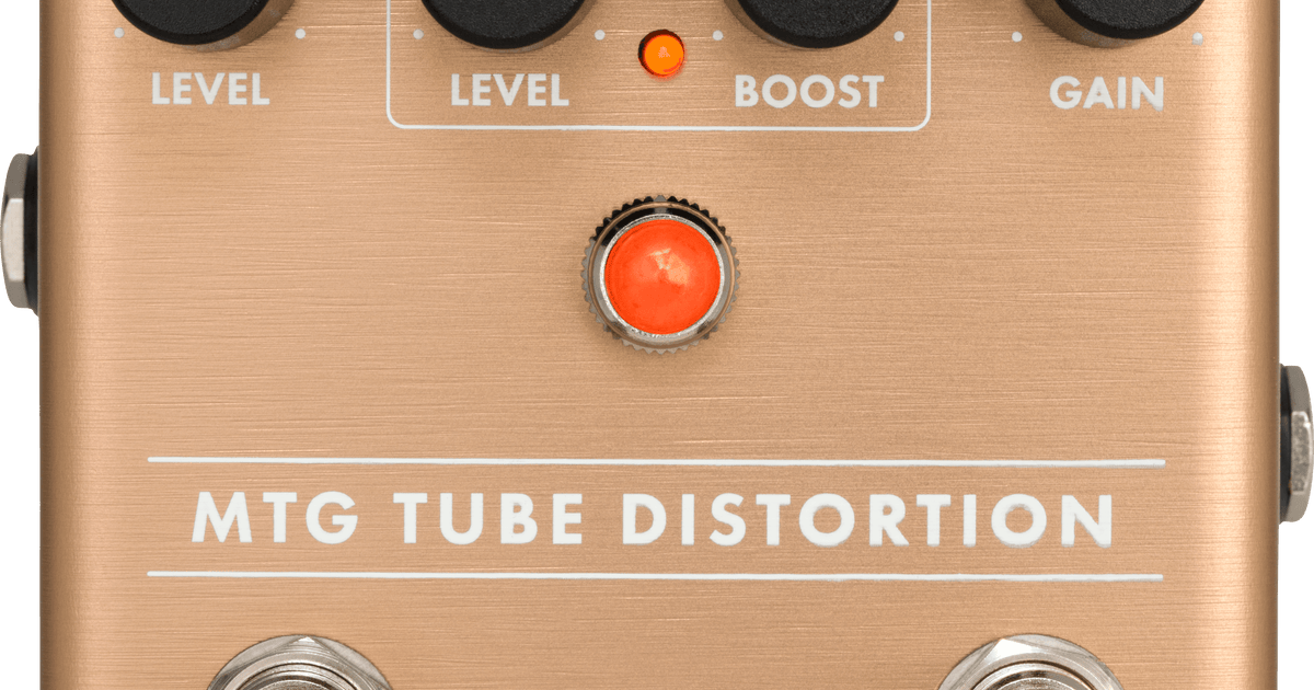 MTG Tube Distortion Pedal – Fender