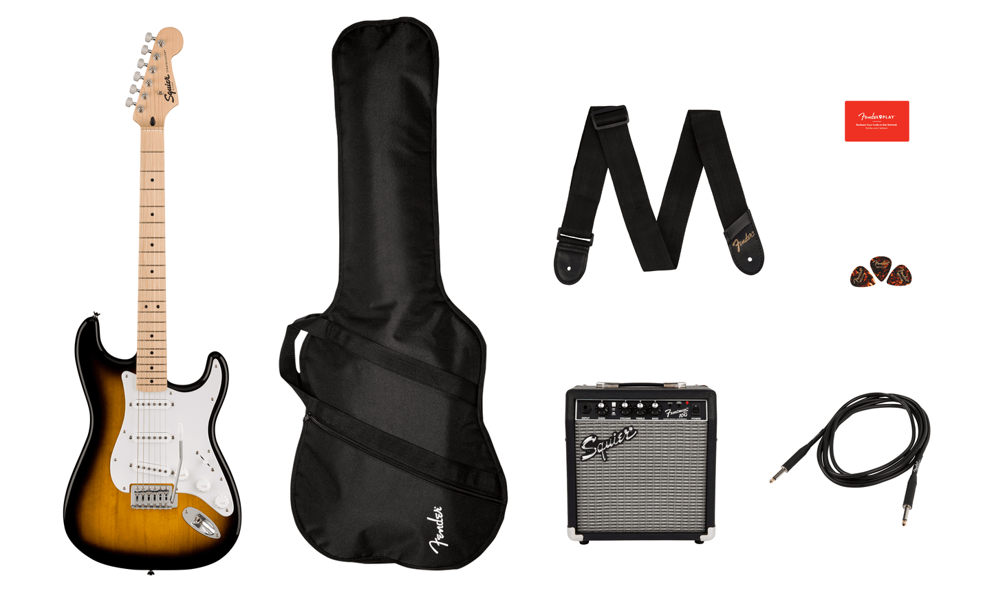 Squier Sonic® Stratocaster® Pack – Fender