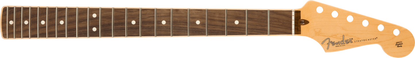 American Channel Bound Stratocaster® Neck, 21 Medium Jumbo Frets - Rosewood