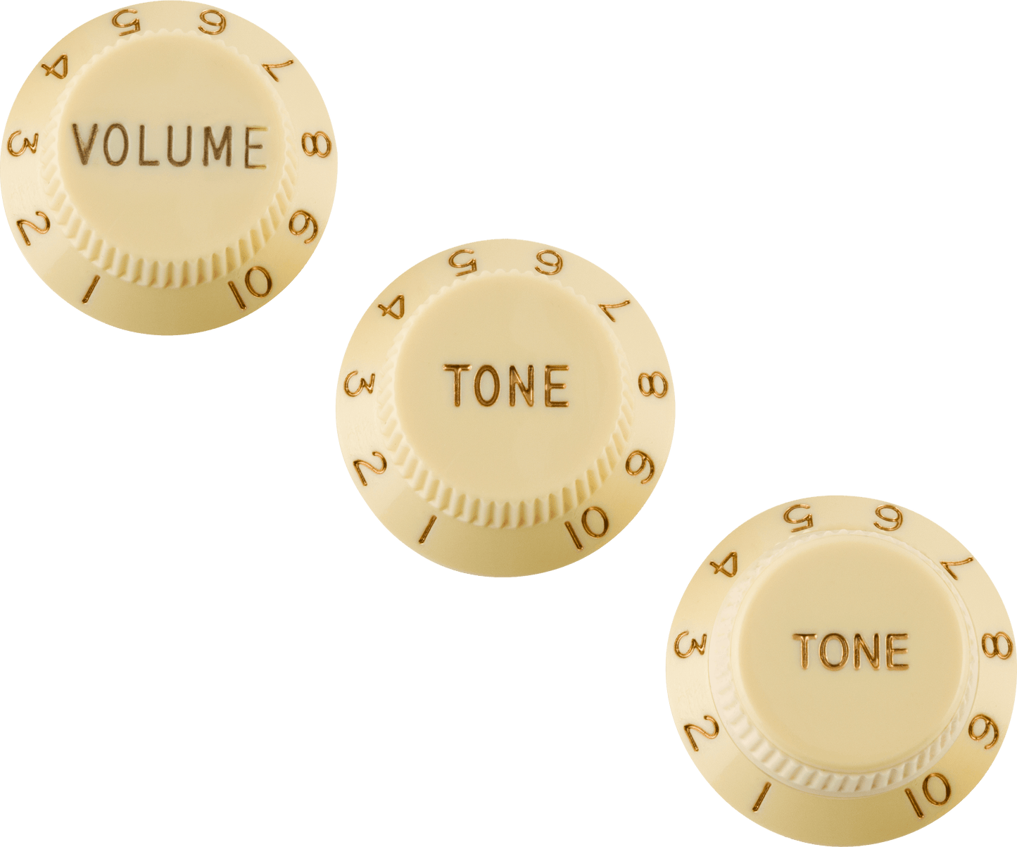 Stratocaster Knob Set- Left-Handed