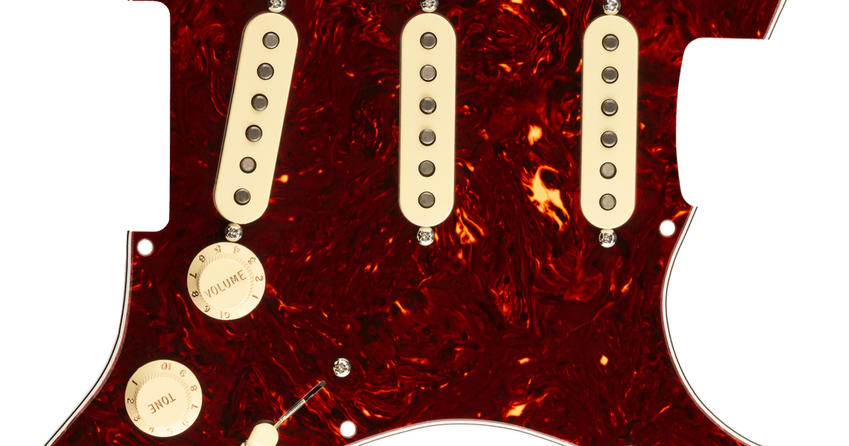 Pre-Wired Strat® Pickguard, Original '57/'62 SSS – Fender