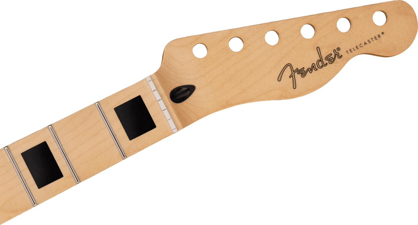 Player Series Telecaster® Neck w/Block Inlays, 22 Medium Jumbo Frets, Maple