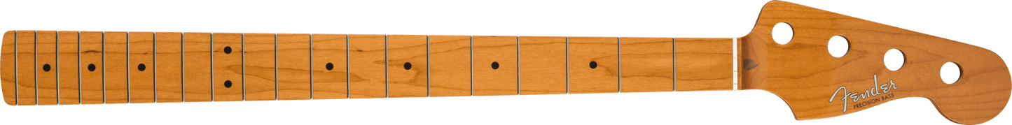 Roasted Maple Vintera® '50's Precision Bass® Neck, 20 Vintage Frets, 7.25", "C" Shape