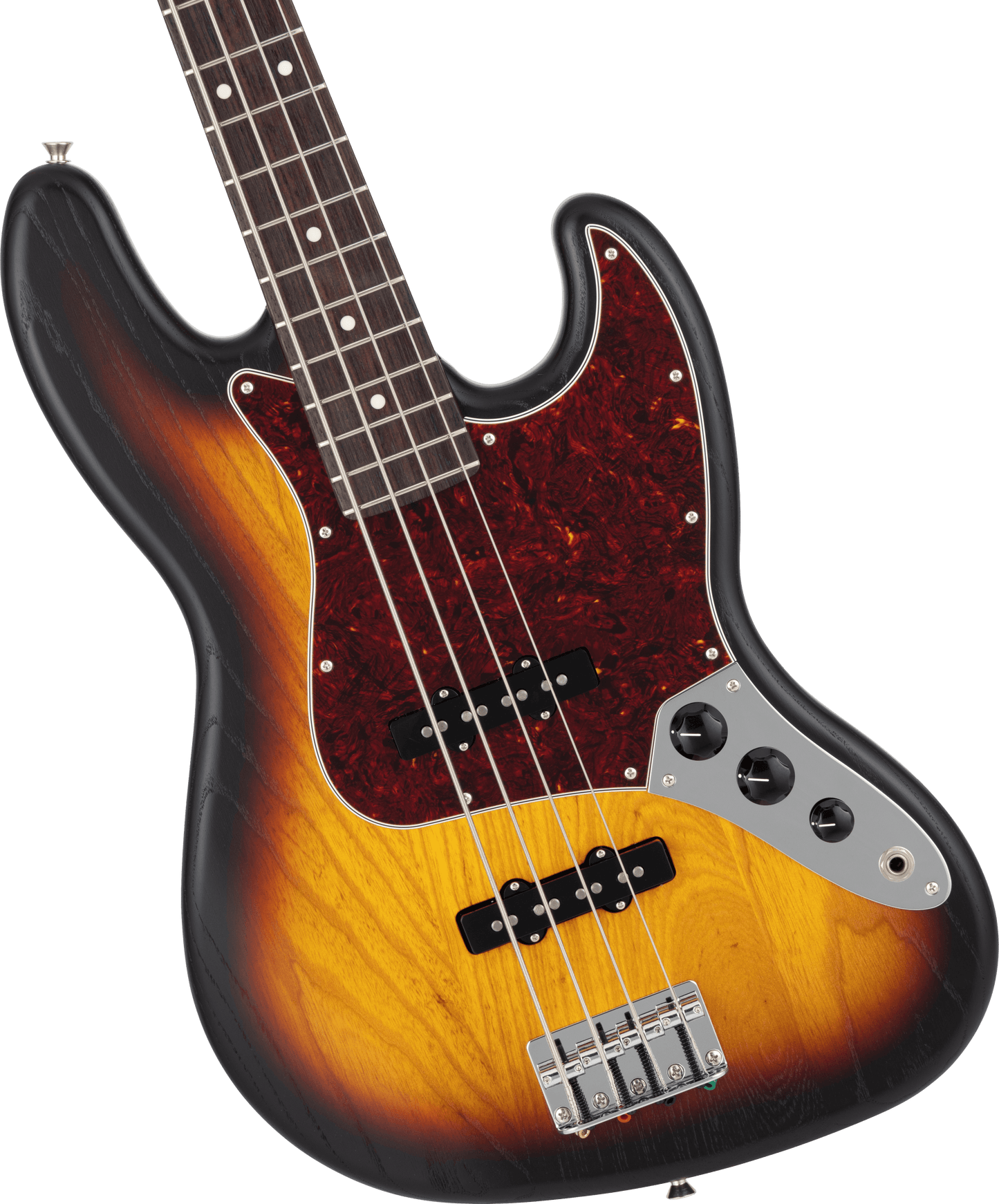 Made in Japan Limited Jazz Bass®, Raw Ash