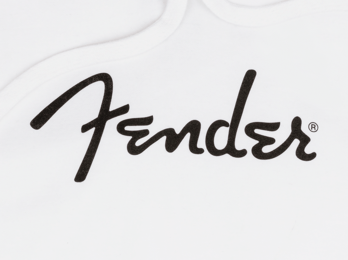 Fender® Spaghetti Logo Hoodie, Olympic White